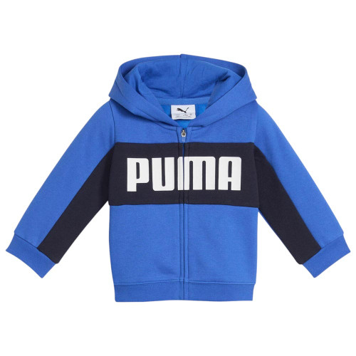 Puma Βρεφικές φόρμες σετ Minicats Essentials Block Hooded Full-Zip Fleece Set